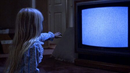 Heather O'Rourke in Poltergeist di Tobe Hooper