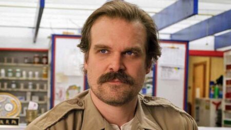 David Harbour in Stranger Things