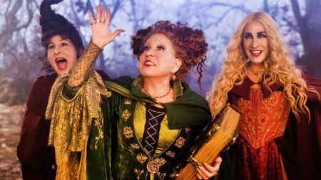 Bette Midler, Sarah Jessica Parker e Kathy Najimy in Hocus Pocus 2