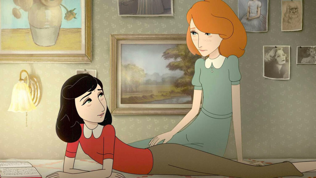 Una sequenza di Anna Frank e il diario segreto