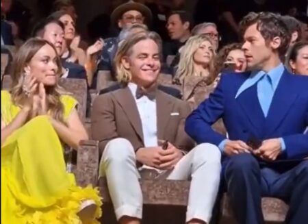 Chris Pine e Harry Styles a Venezia 2022