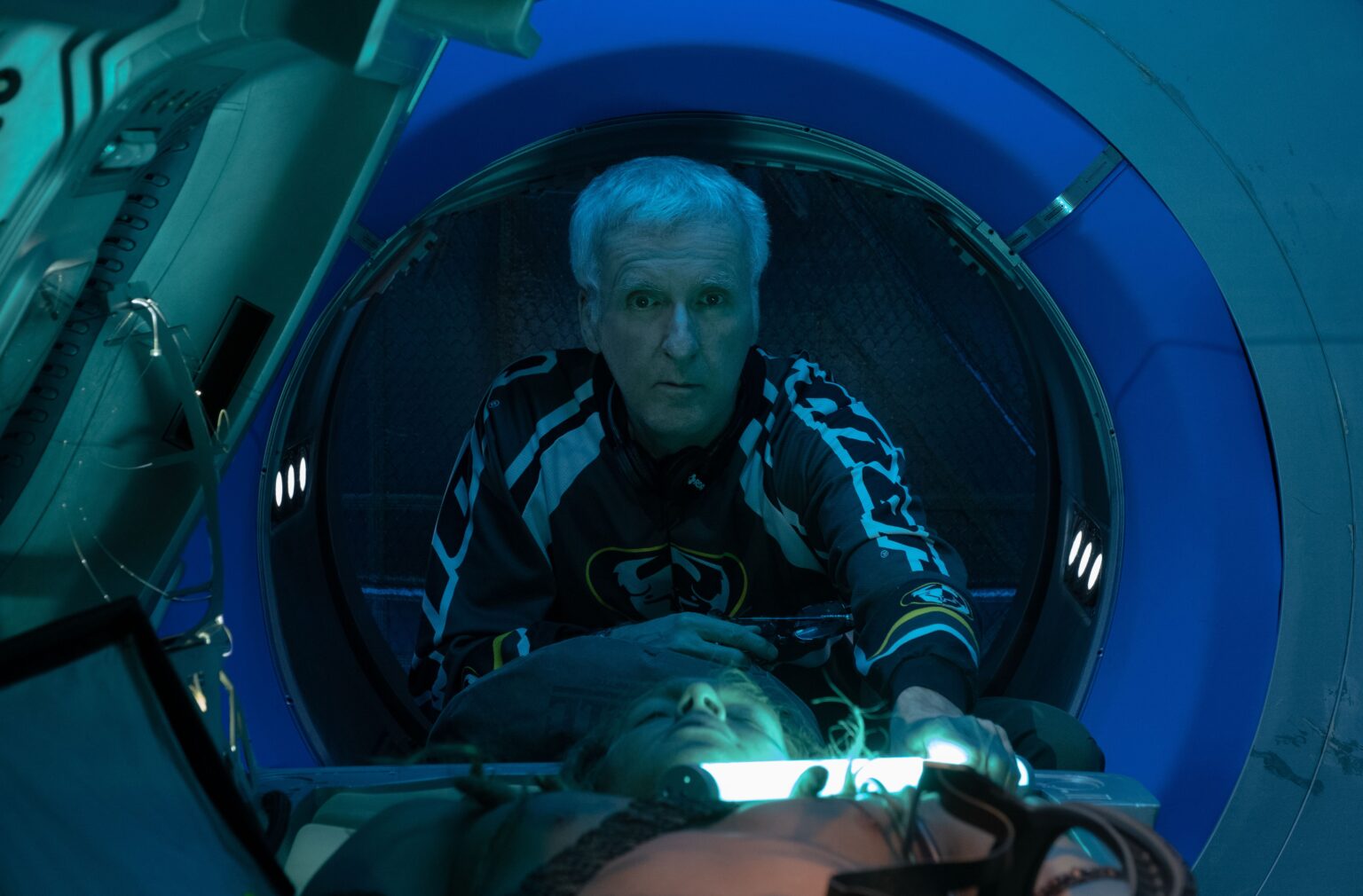James Cameron sul set di Avatar: la via dell'acqua