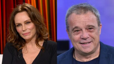 Claudio Amendola e Francesca Neri