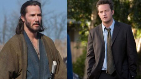 Keanu Reeves e Matthew Perry