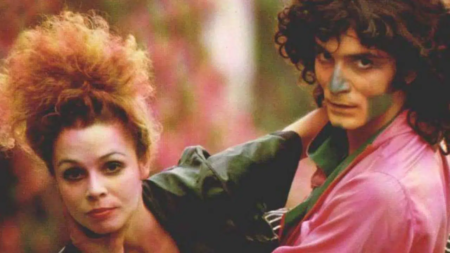 Lucy Morante e Renato Zero insieme in una foto