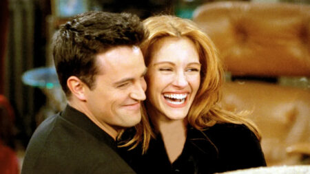 Matthew Perry e Julia Roberts