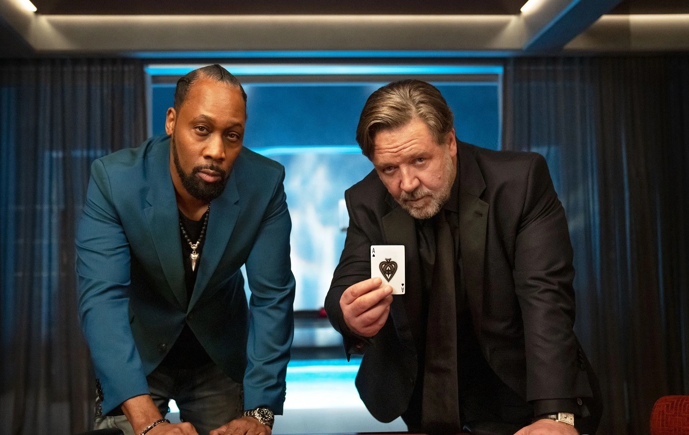 Russell Crowe e RZA in Poker face