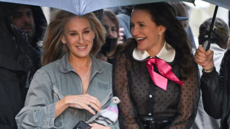 Sarah Jessica Parker borsa piccione