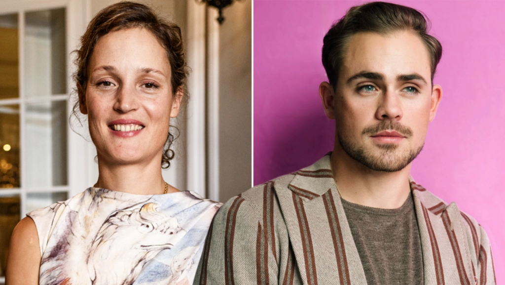 Vicky Krieps e Dacre Montgomery