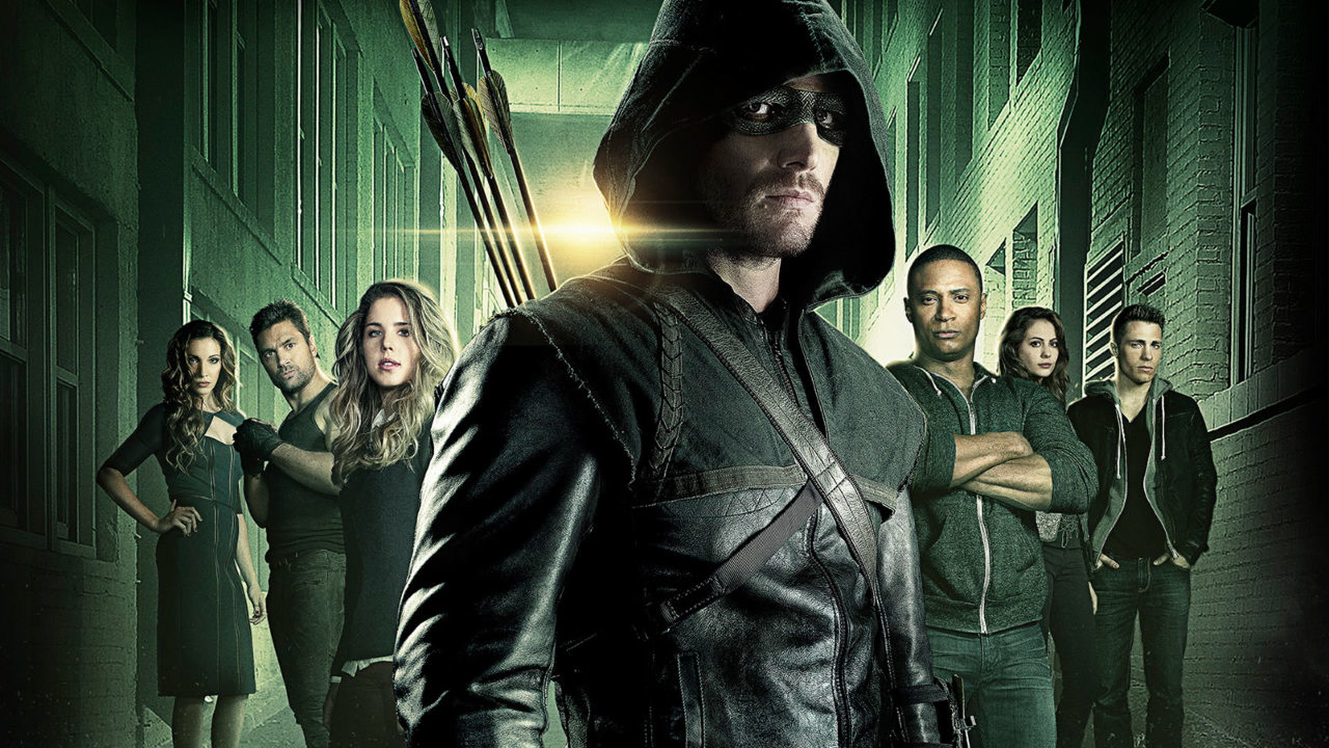 Il cast di Arrow