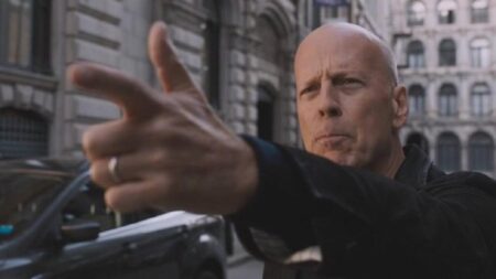 Frame che raffigura Bruce Willis ne Il giustiziere della notte