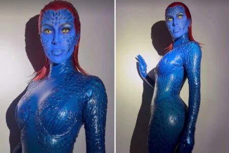 Kim Kardashian vestita da Mystica ad Halloween