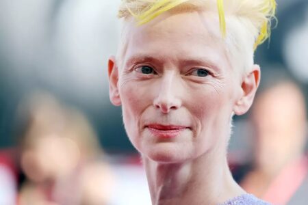 Tilda Swinton a Venezia