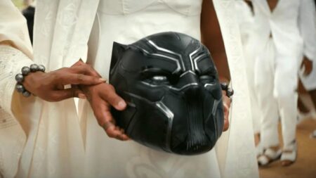 Un'immagine dal trailer di Black Panther: Wakanda Forever