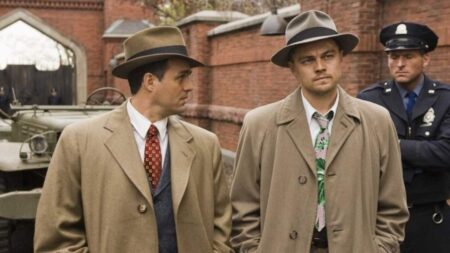 Mark Ruffalo e Leonardo DiCaprio in Shutter Island