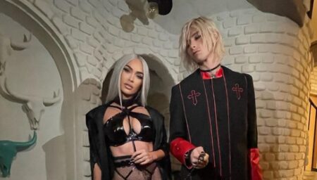 Fotografia che ritrae Megan Fox e Machine Gun Kelly