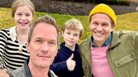 Neil Patrick Harris e la sua famiglia