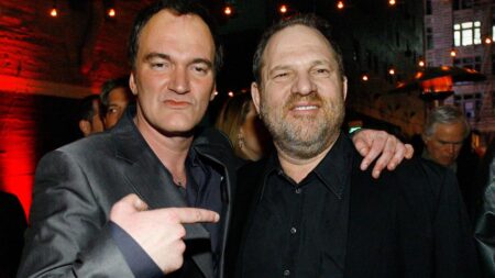 Quentin Tarantino e Harvey Weinstein