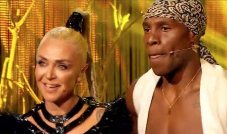 Roly Maden e Paola e Barale ha Ballando con le Stelle