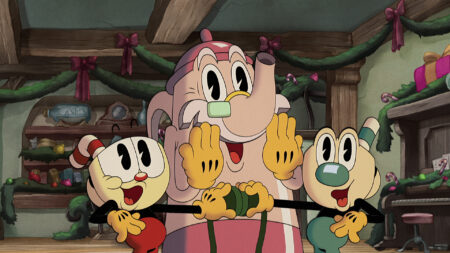 La serie di Cuphead! 3, recensione: ultimo (?) folle giro di giostra un'immagine della terza stagione de La serie di cuphead