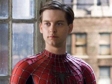 Tobey Maguire in Spiderman