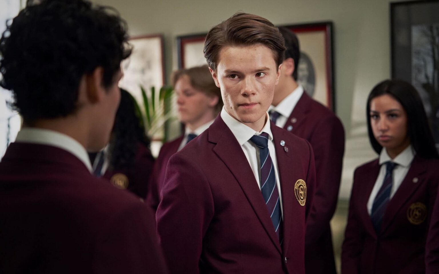 Edvin Ryding nella seconda stagione di Young Royals