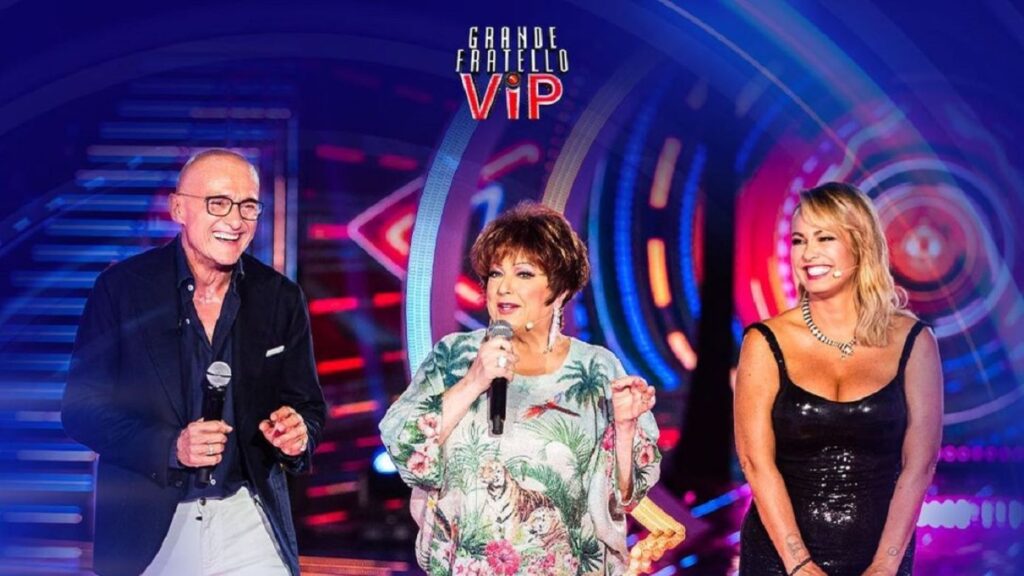 Alfonso Signorini con orietta Berti e Sonia Bruganelli