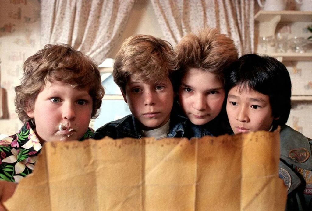 Una scena de I Goonies