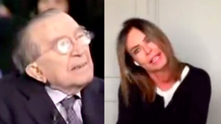 Paola Perego sul malore di Andreotti: “Per me era morto” Frame che ritrae Giulio Andreotti e Paola Perego