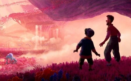 Una scena di Strange World