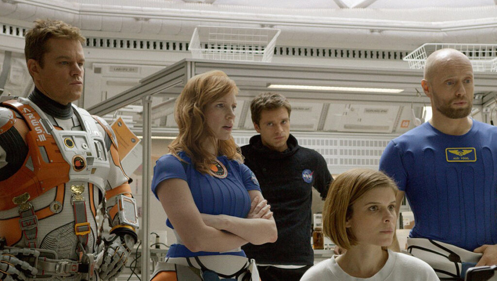 Una scena del film Sopravvissuto - The Martian
