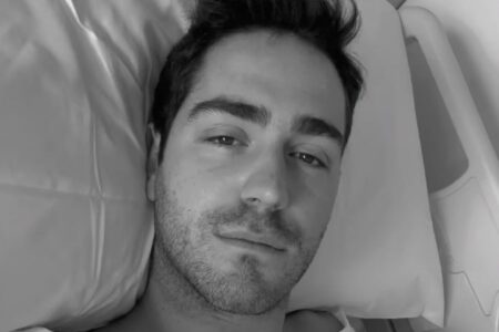 Tommaso Zorzi in ospedale