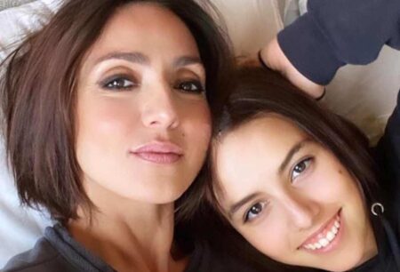 Ambra Angiolini e sua figlia Jolanda