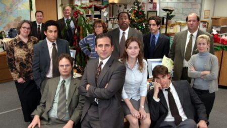 Frame che raffigura i protagonisti di The Office