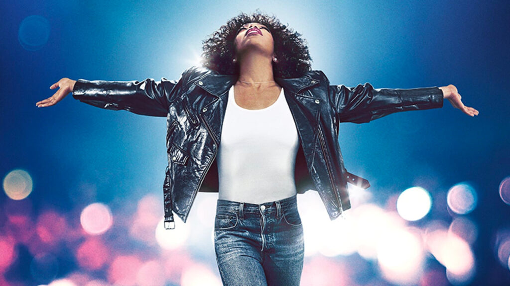 Una scena di Whitney una voce diventata leggenda