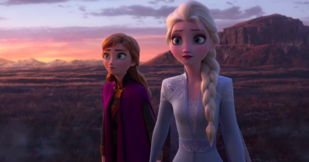 Elsa e Anna in Frozen 2 