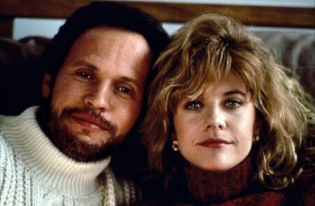Meg Ryan e Billy Crystal in Harry ti presento Sally