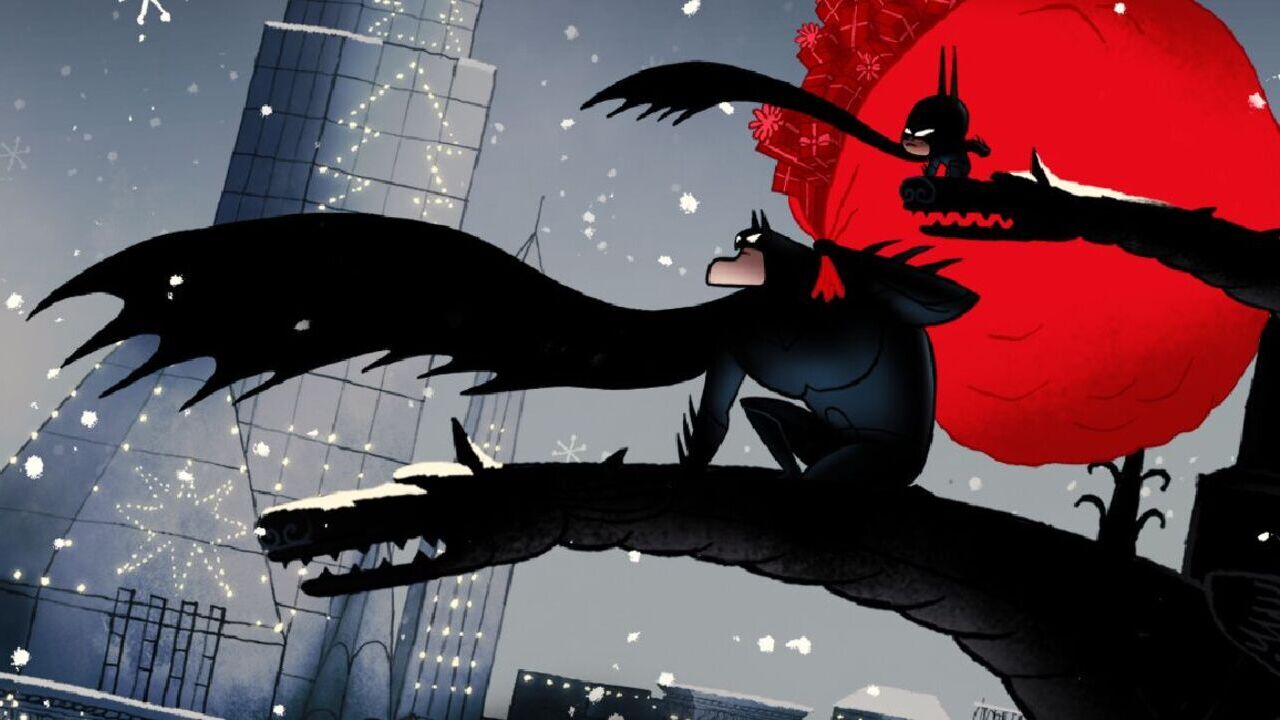 Un piccolo Batman per un grande Bat-Natale, una scena