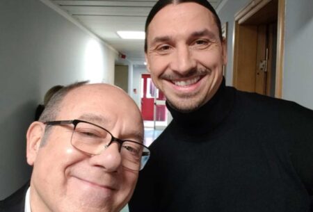 Carlo Verdone e Zlatan Ibrahimovic