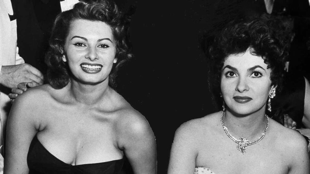 Sophia Loren e Gina Lollobrigida