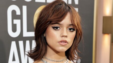 Jenna Ortega ai Golden Globe 2023
