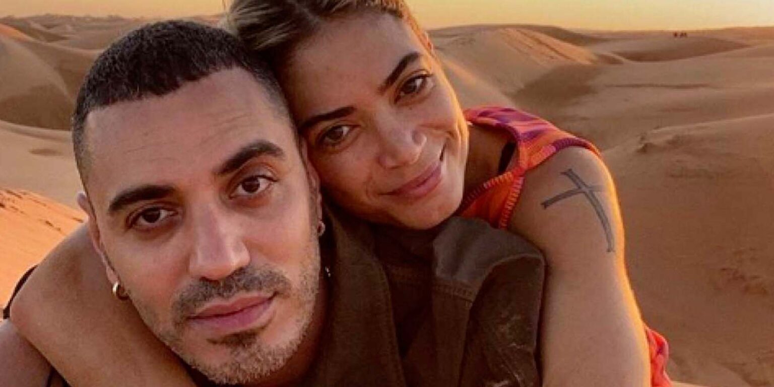 Una foto di Elodie e Marracash