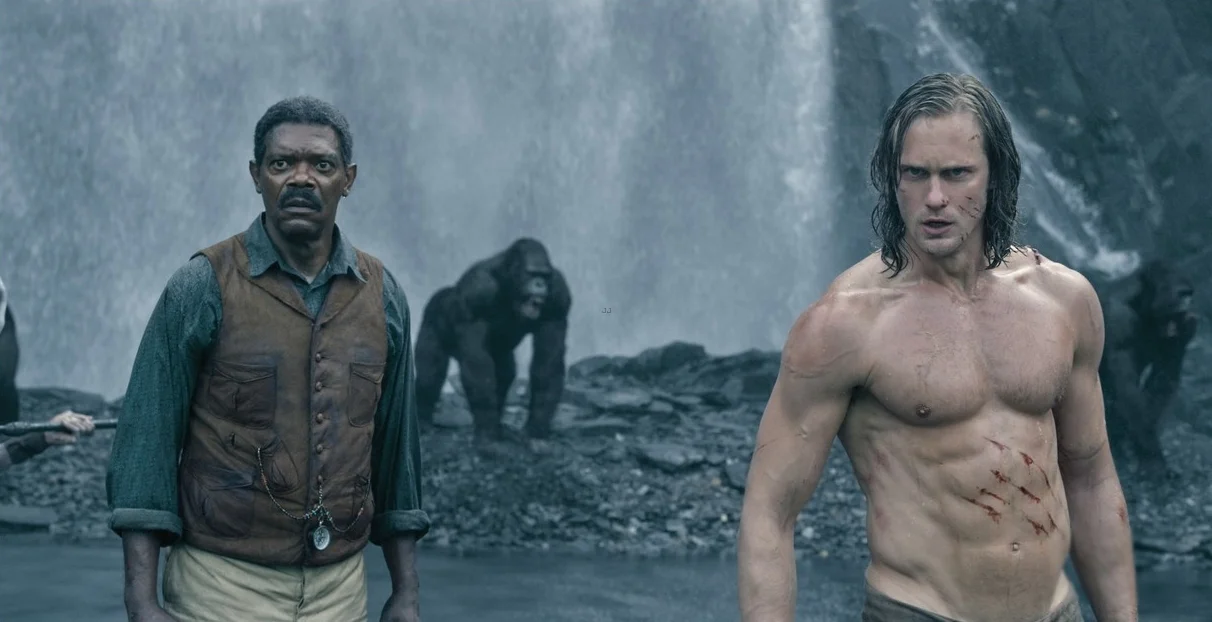 Una scena di The Legend of Tarzan