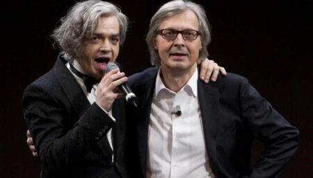 Morgan e Vittorio Sgarbi
