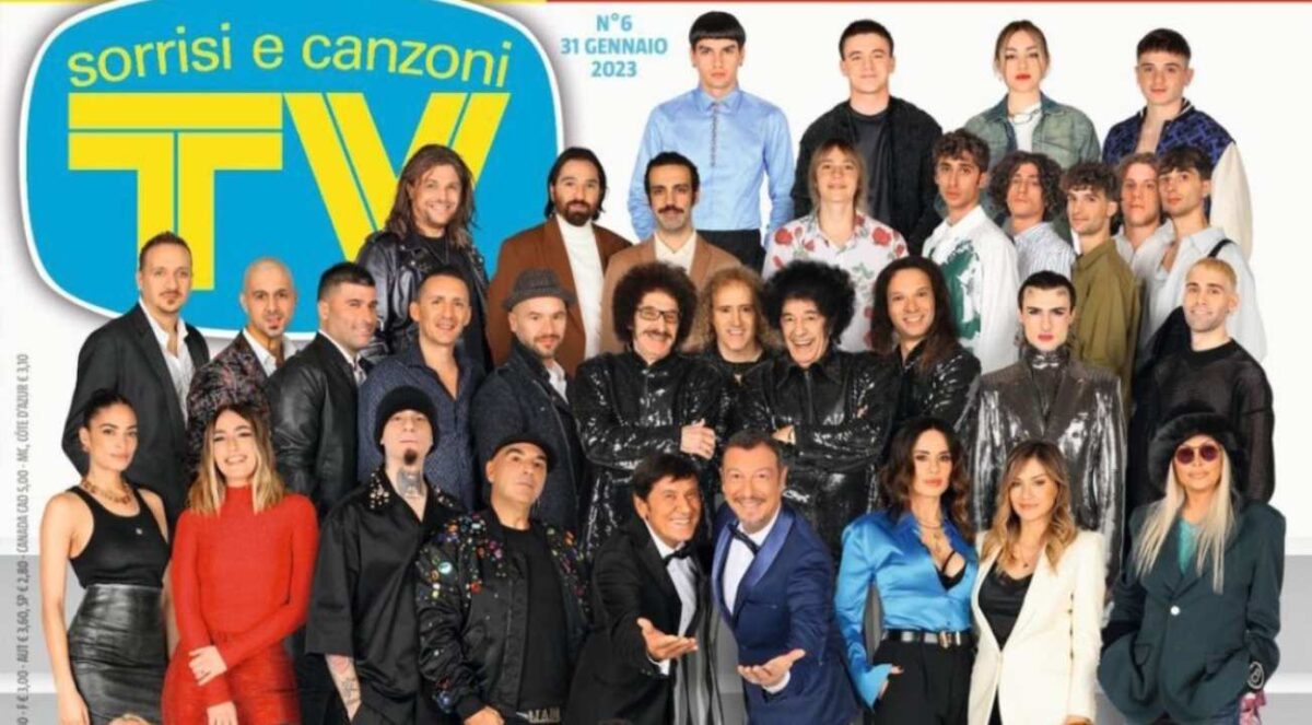 Sanremo 2023 Tv Sorrisi E Canzoni Dedica La Copertina Ai Cantanti Cinemaserietvit