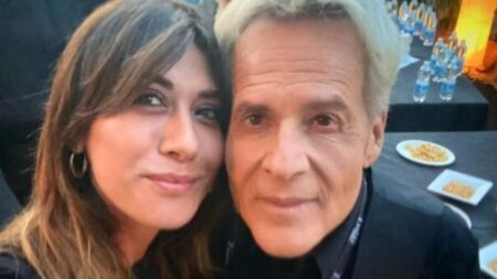 Virginia Raffaele e Claudio Baglioni