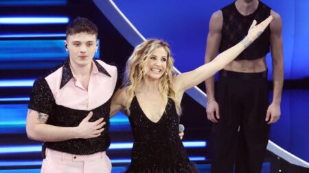 Lorella Cuccarini e Olly