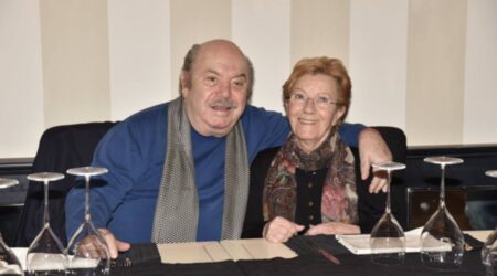 Lino Banfi e la moglie Lucia
