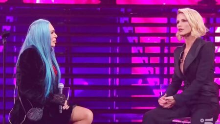 Loredana Bertè e Michelle Hunziker