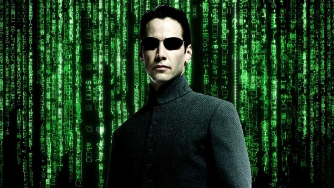 Keanu Reeves è Neo in Matrix